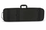 GEWA Liuteria Atlanta custodia per violino 4/4, peluche blu con motivo a diamante