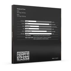 Thomastik-Infeld corde per Violoncello Spirocore con anima a spirale - set G+C tungsteno medium (S3233)