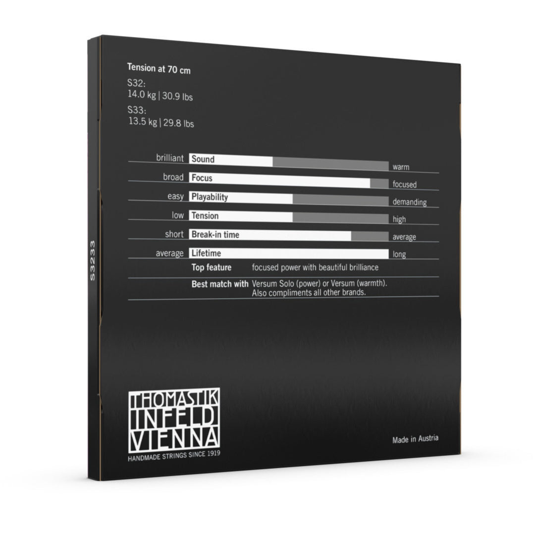 Thomastik-Infeld corde per Violoncello Spirocore con anima a spirale - set G+C tungsteno medium (S3233)