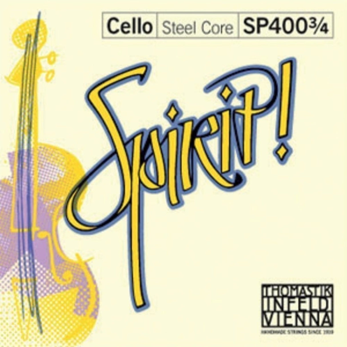 Thomastik-Infeld Cello Strings Spirit Fractonal – for small sizes - G 3/4 (SP43 3/4)