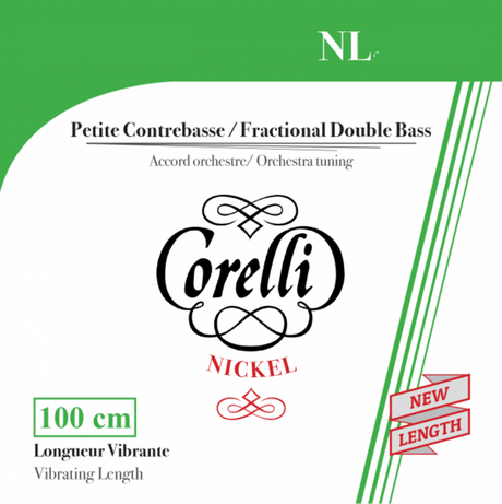 Corelli Double bass strings Fractional - small scale - E 1/2 (304A)