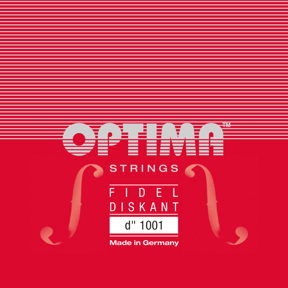 Corda D1 Optima 1001 per fidel soprano a 6 corde, acciaio argentato