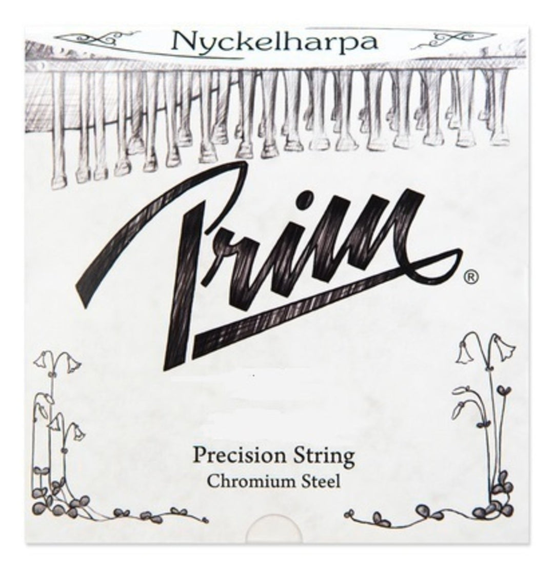 Prim Nyckelharpa corde in acciaio cromato - A1 (Medium)