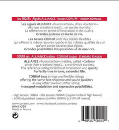 Corde Savarez per chitarre classiche Alliance Corum - Set Standard (500AR)