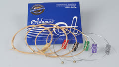 Adamas Strings for Acoustic Guitar Nuova phosphor bronze coated - Adatto anche a persone allergiche (1717NU)
