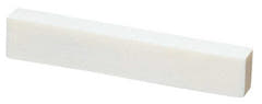 Fire & Stone capotasto in osso per chitarre classica, 52,0 x 9,2 x 6,0 mm