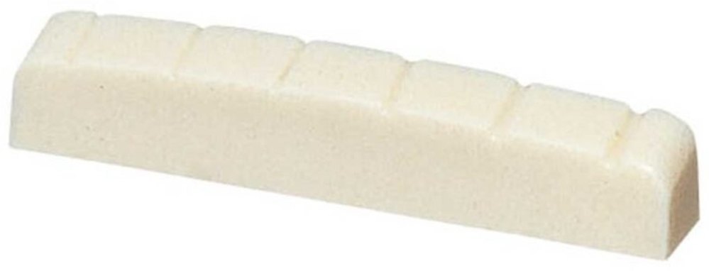 Fire & Stone capotasto in plastica per chitarra western, curvo, 44,0 mm, con scanalature
