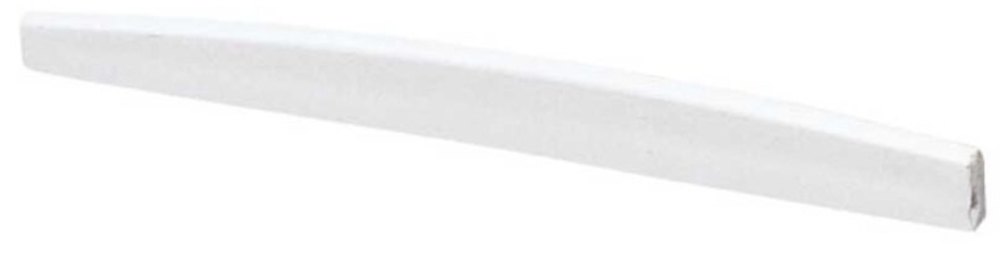 Ponticello in plastica Fire & Stone, chitarra western, curvo, 77,0 x 7,4 x 2,8 mm