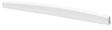Ponticello in plastica Fire & Stone, chitarra western, curvo, 77,0 x 7,4 x 2,8 mm