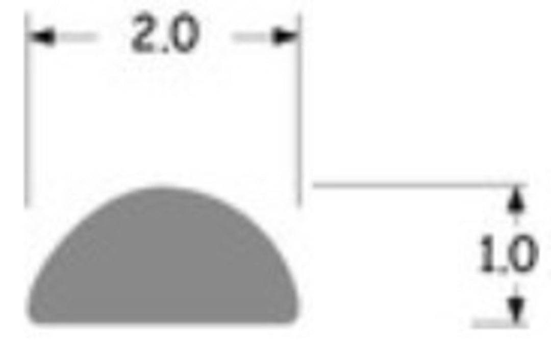 Partsland filo per tasti in alpacca - b:2.0 x a:2.8 mm (Chitarre classica)