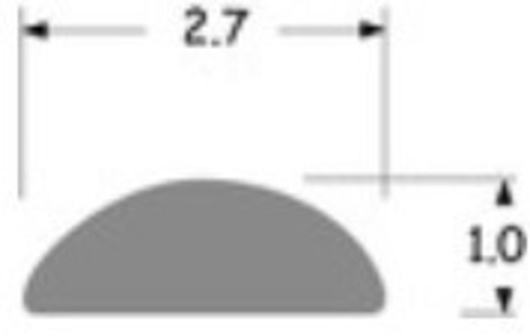 Partsland filo per tasti Nickel silver - b:2.7 x a:2.8 mm (chitarre/Bass)