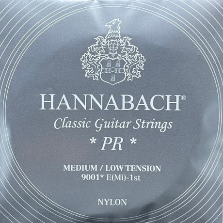 Hannabach 900 E1 corda acuta per chitarre classiche, medium/low tension