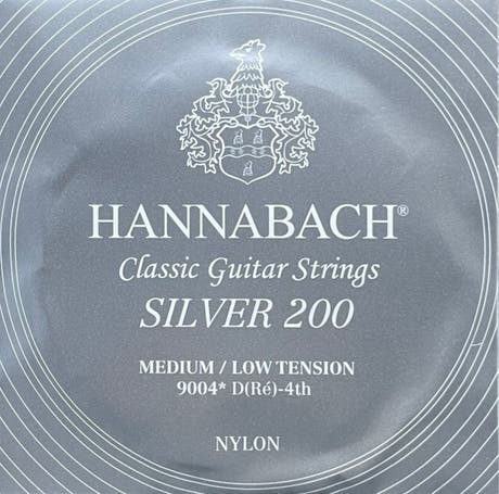 Hannabach 900 D4 corda per basso da chitarre classiche, medium/Low tension