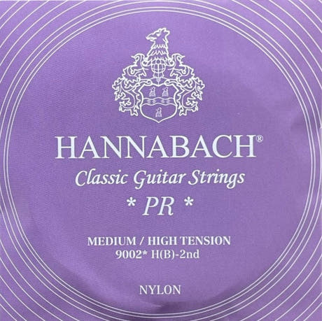 Hannabach 900 H/B2 corda cantino, chitarre classica, tensione medium/high