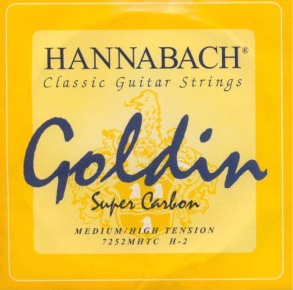 Hannabach 725 H/B2 corda cantino, chitarre classica, tensione medium/high