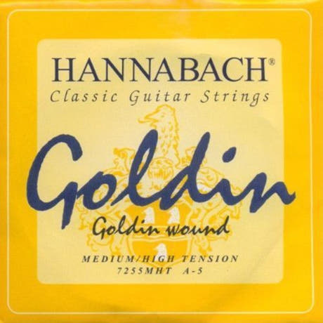 Hannabach 725 corda bassa A5 per chitarra classica, medium/high tension