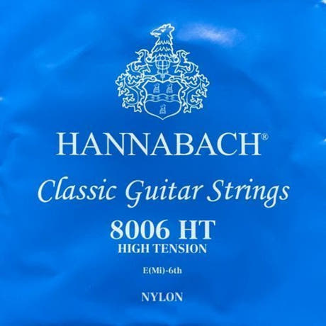 Hannabach 800 E6 corda per basso per chitarra classica, high tension