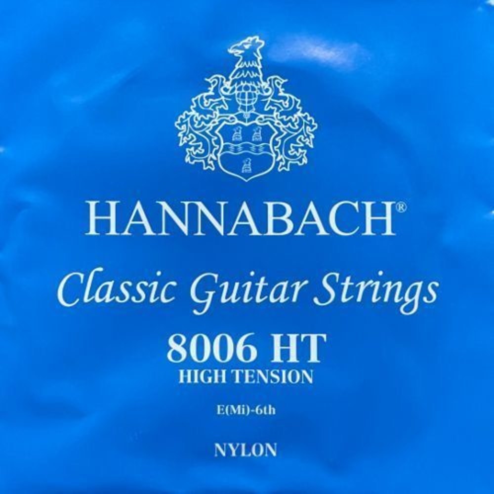 Hannabach 800 E6 corda per basso per chitarra classica, high tension