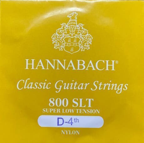 Hannabach 800 D4 corda grave per chitarre classica, super Low tension