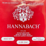 Hannabach 800 H/B2 corda cantino, chitarra classica, super high tension