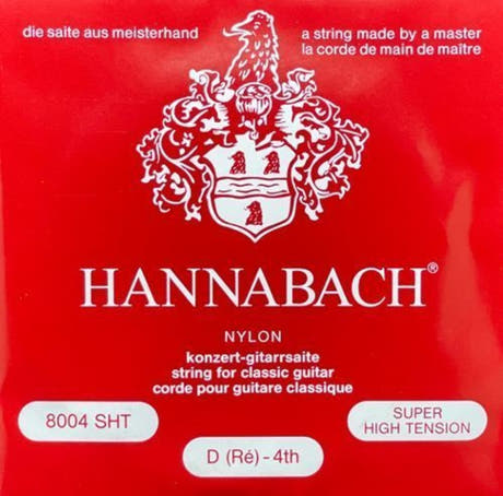 Hannabach 800 D4 corda bassa per chitarra classica, super High tension