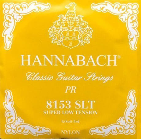 Hannabach 815 G3 corda acuta per chitarre classiche, super low tension