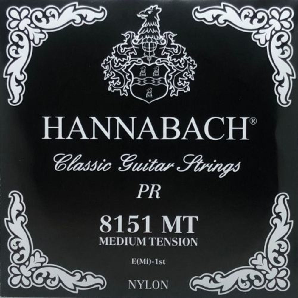 Hannabach 815 E1 corda cantino per chitarra classica, medium tension