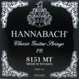 Hannabach 815 E1 corda cantino per chitarra classica, medium tension