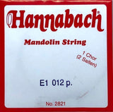 Hannabach 2821012 corda per mandolino E .012", coppia