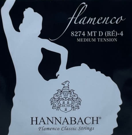Hannabach 827 D4 corda per chitarra flamenco, medium tension