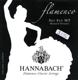 Hannabach Strings for classic guitar Serie 827 Medium Tension Flamenco - Set of 3 Bass (8277MT)