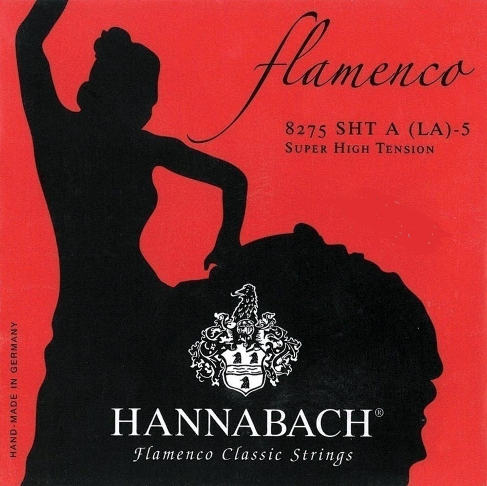 Hannabach 827 E6 corda dei bassi per chitarre flamenco, tensione super alta