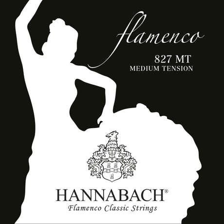 Hannabach 827 G3 corda cantino per chitarre flamenco, tensione medium