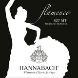 Hannabach 827 G3 corda cantino per chitarre flamenco, tensione medium