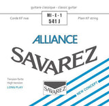 Corda cantino Savarez 541J Alliance HT Classic E1, high tension