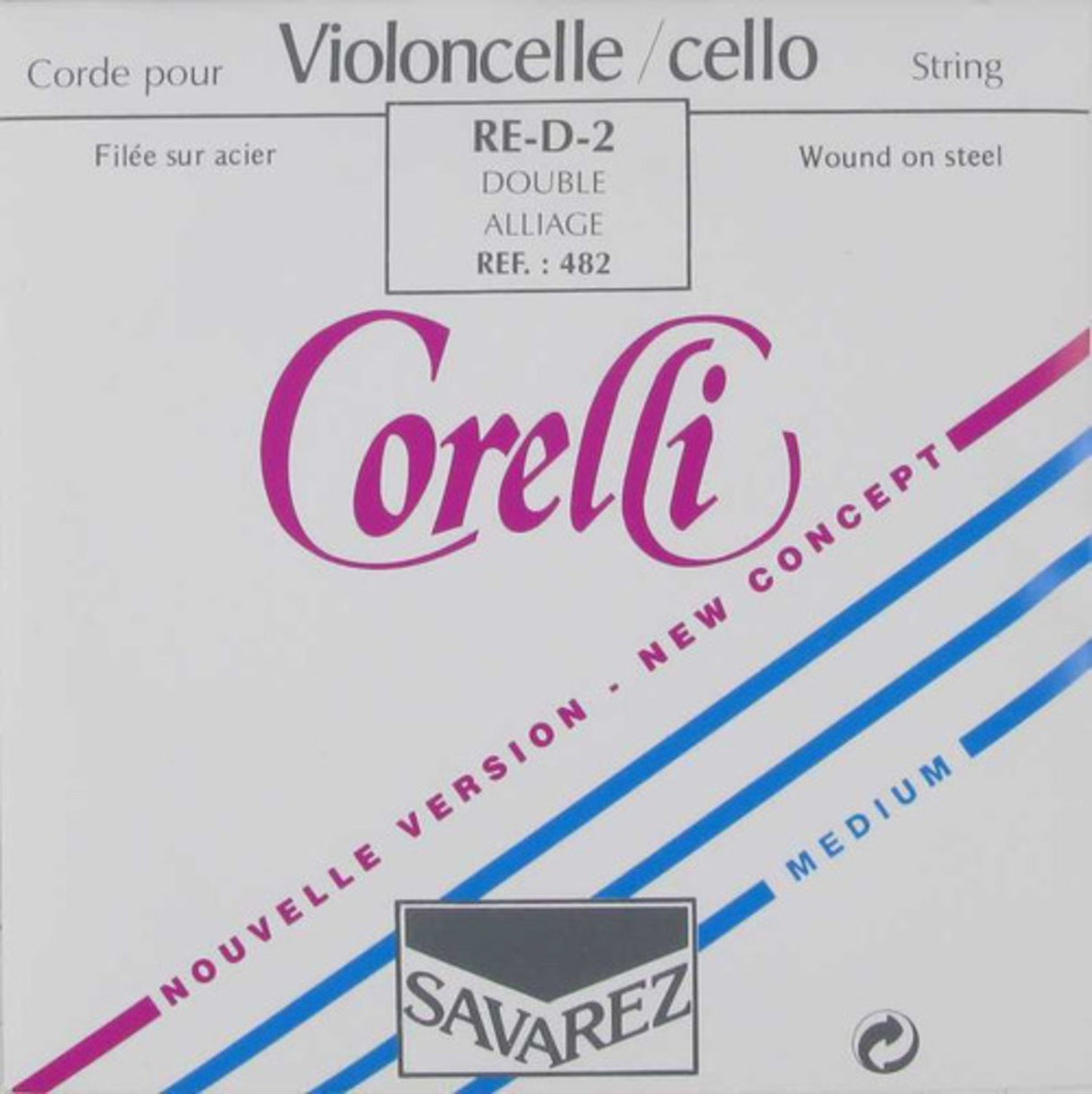 Corelli Cello Strings Steel - 482
