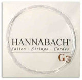 Hannabach 890 1/8 G3 corda liscia per chitarra per bambini, tensione medium