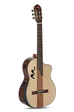 Manuel Rodriguez Elettroacustica Café Cortado Cutaway - Palissandro Santos (lucida)