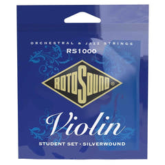 Set di corde Rotosound RS1000 Student per violino, acciaio e argento