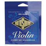 Set di corde Rotosound RS1000 Student per violino, acciaio e argento