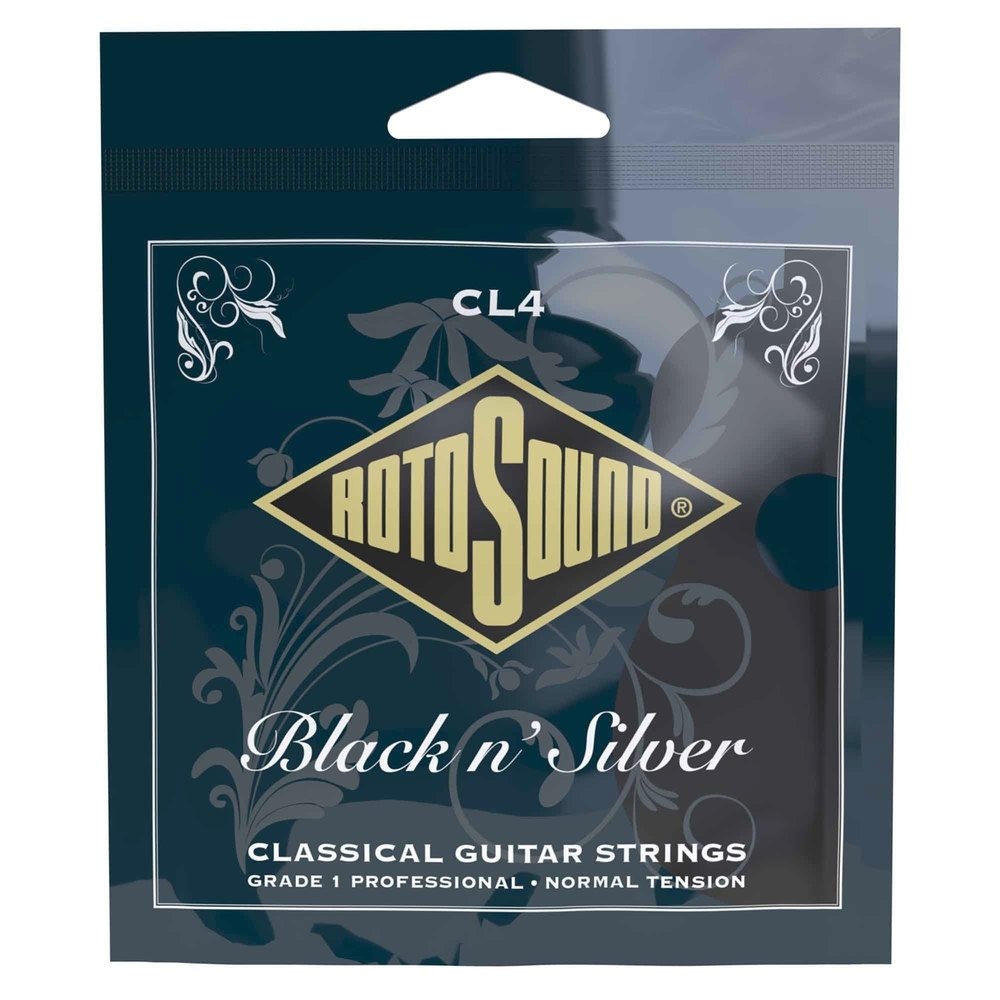 Rotosound Superia Pro CL4 Black n´Silver set per chitarra classica