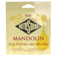 Rotosound Corde per mandolino Troubadour - set Mandolino 11-40 (RS80)