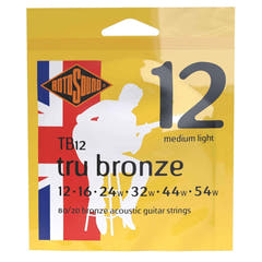 Rotosound Tru Bronze TB12 corde per chitarra western 12-54