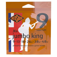 Rotosound Jumbo King JK9 corde per chitarra western 9-48