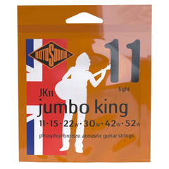 Rotosound Jumbo King JK11 corde per chitarra western 11-52