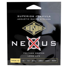 Corde Rotosound per Chitarre acustiche Nexus Coated - Set Extra Light 10-50 (NXA10)