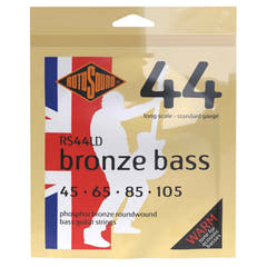Rotosound Corde per basso acustico Bronze Bass 44 - set 4 corde Standard 45-105 (RS44LD)