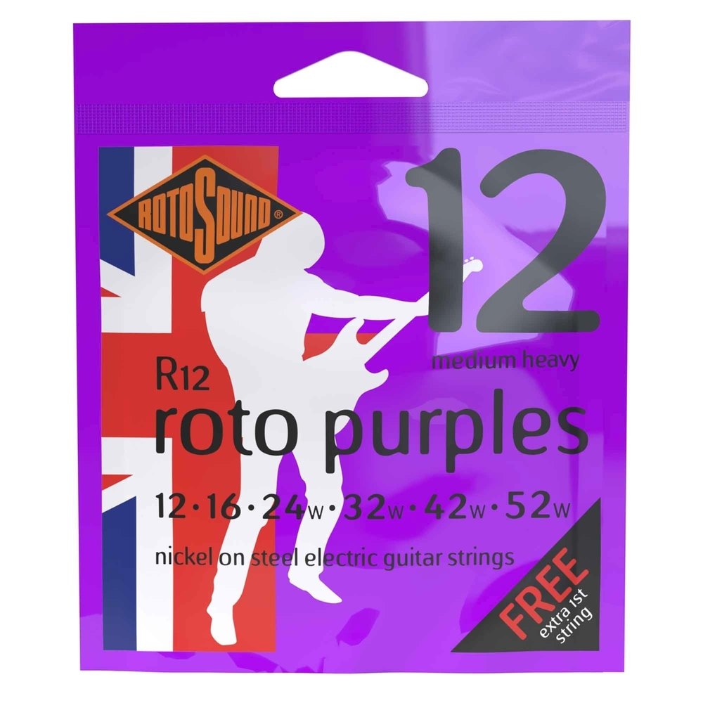 Rotosound Roto Purples R12 corde per basso elettrico 12-52
