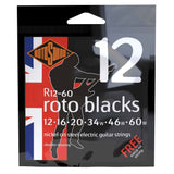 Rotosound Roto Blacks R12-60 corde per chitarra elettrica 12-60