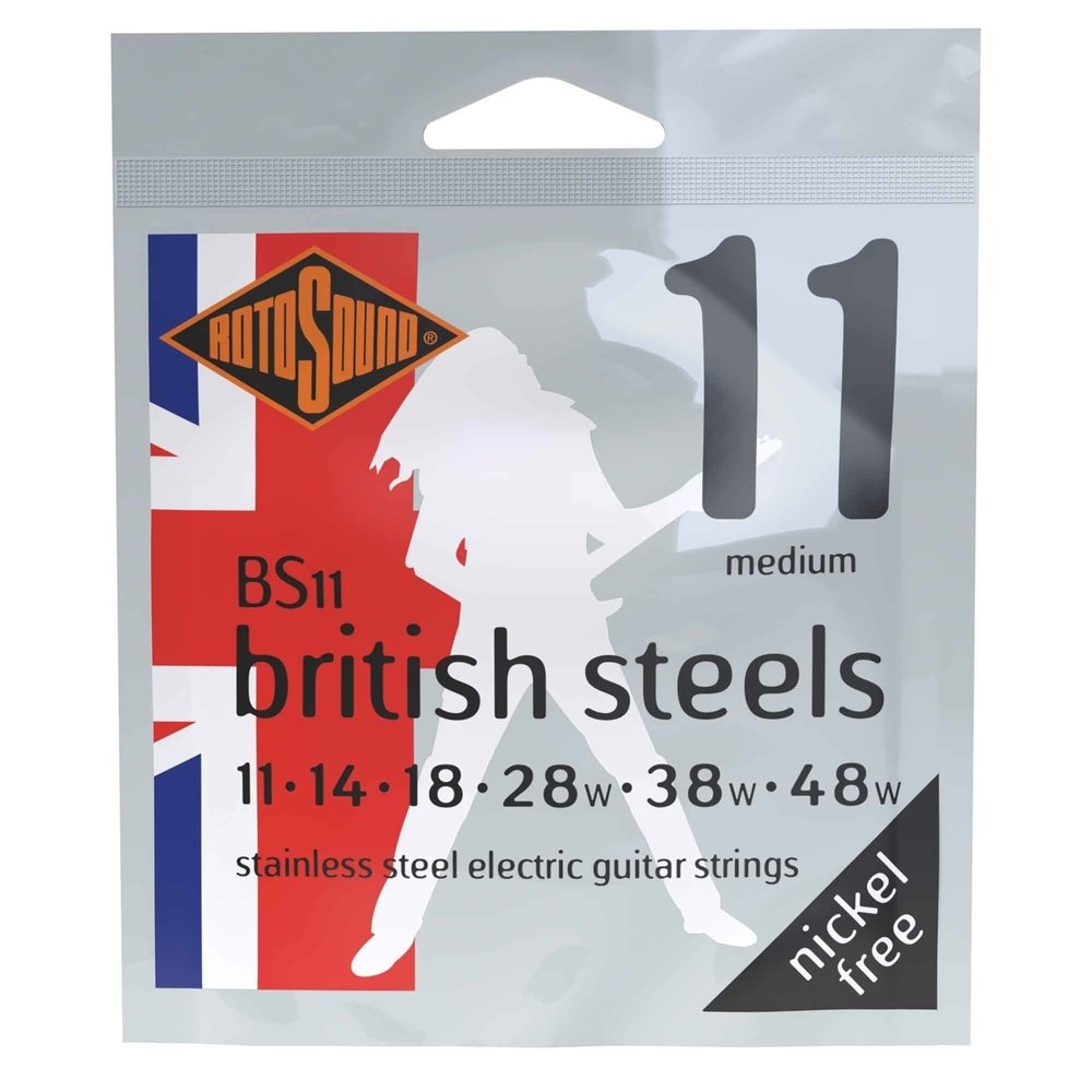 Rotosound British Steels BS11 corde per chitarra elettrica 11-48